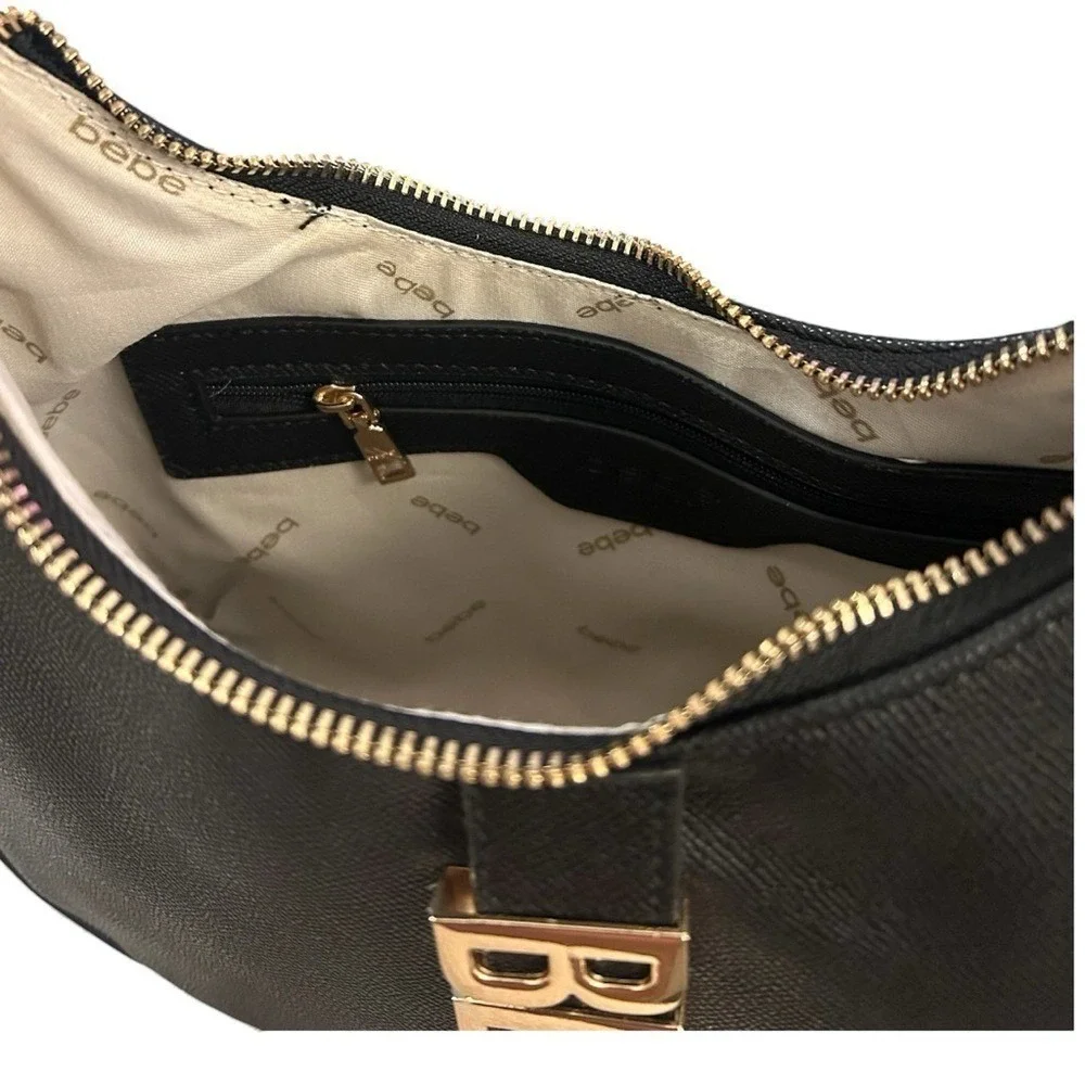 Bebe Emmett Small‎ Hobo Bag - Black - NWT